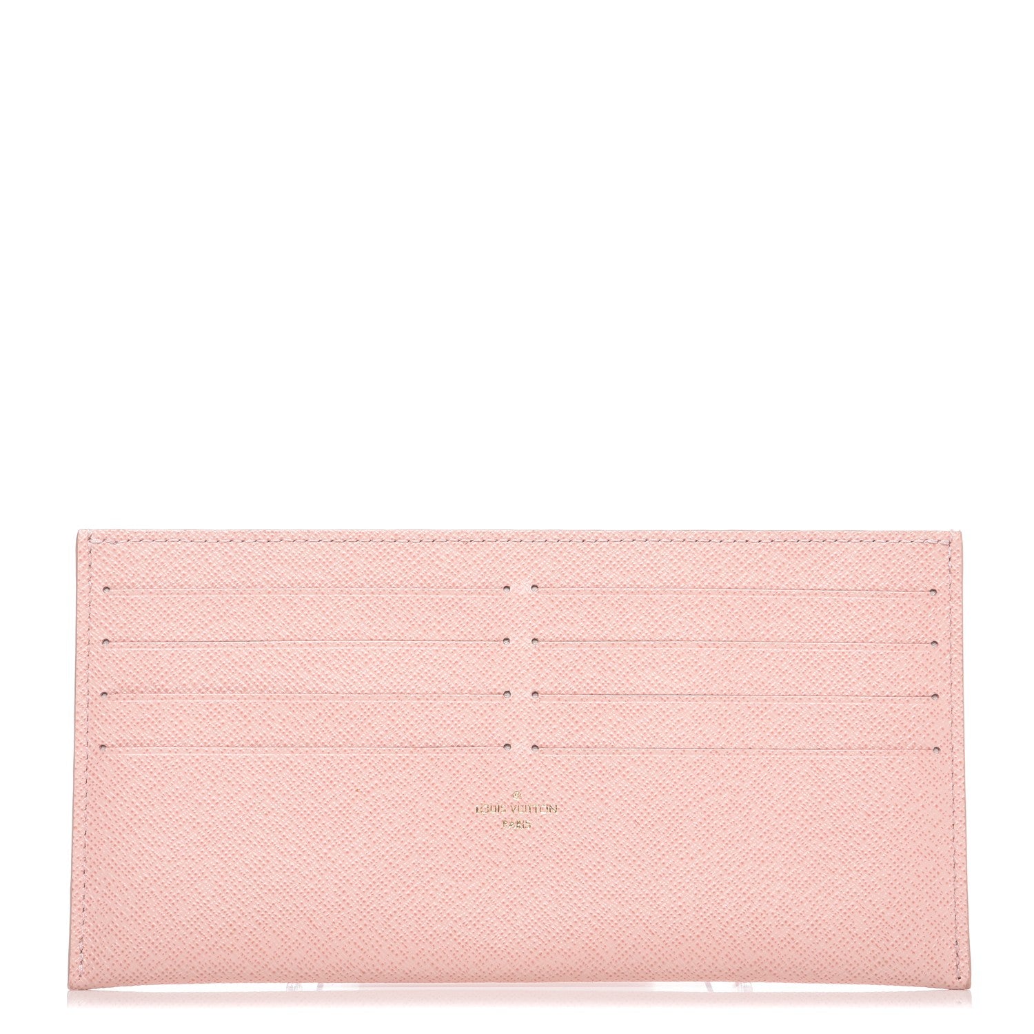 Louis Vuitton Calfskin Felicie Card Holder Insert Rose Ballerine 1 of 6