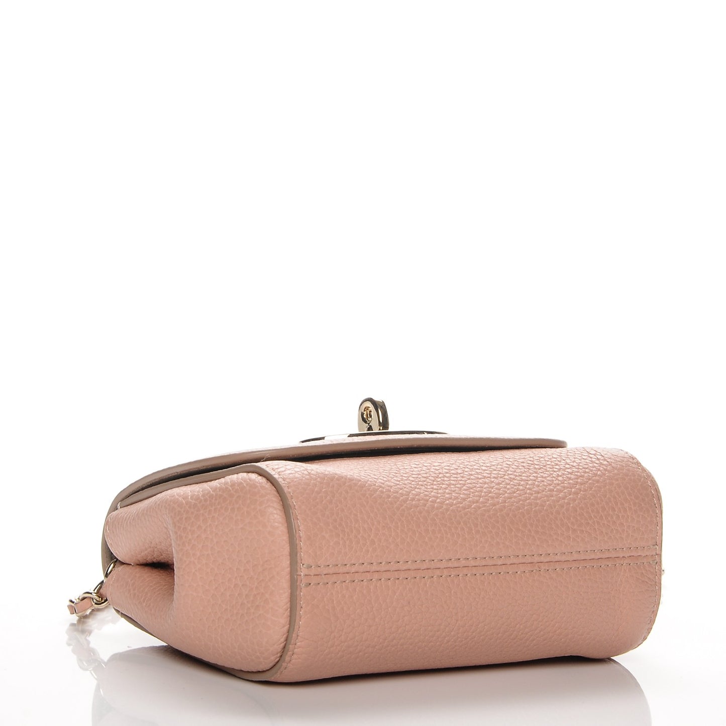 Natural Calfskin Mini Lily Blush