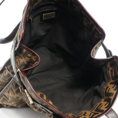 Fendi Zucca Shopper Tote Tobacco 6 of 10