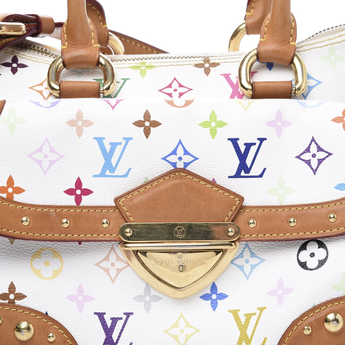 Monogram Multicolor Rita White