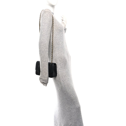 Chanel Lambskin Quilted Small Single Flap Black 2 of 13