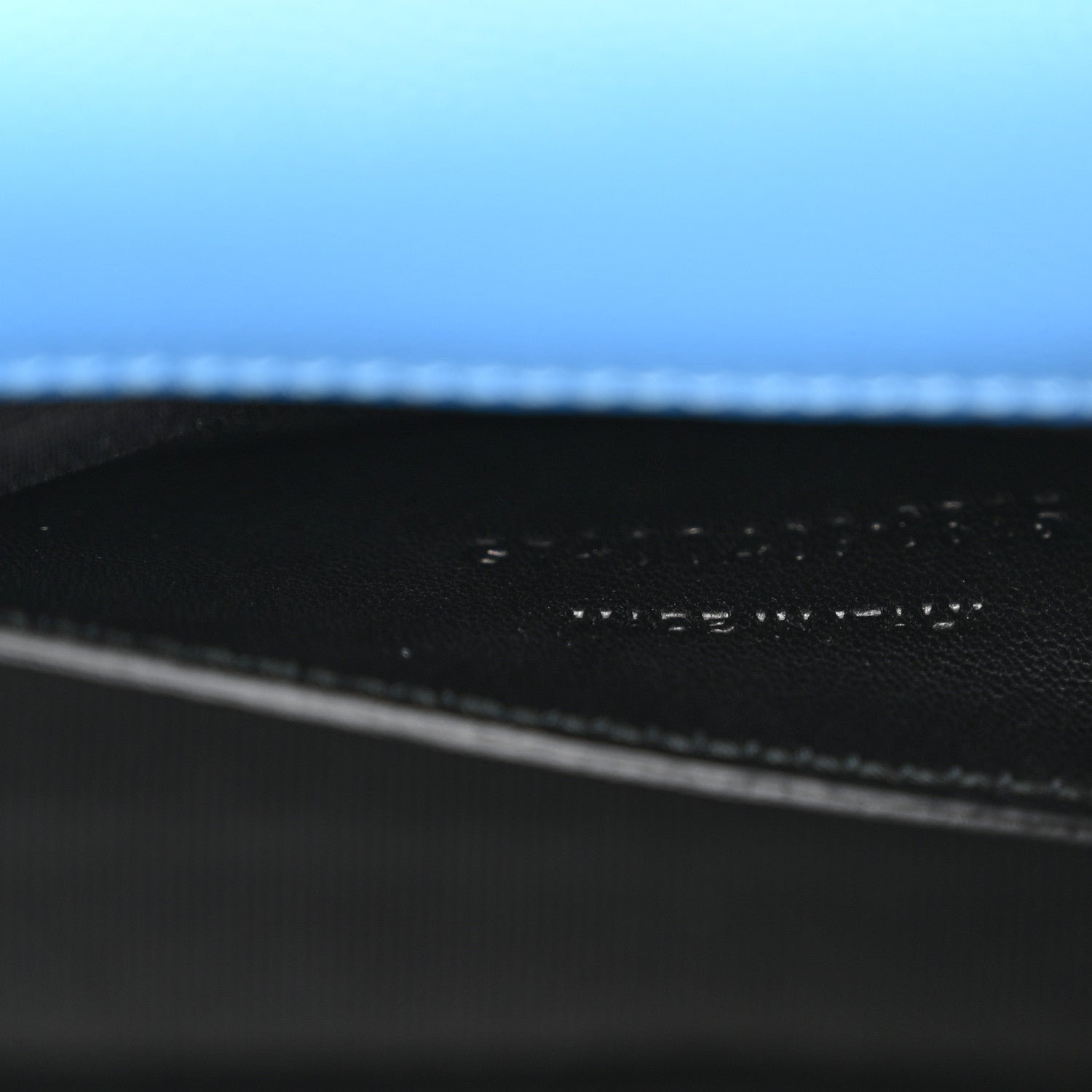 Saint Laurent Grain De Poudre Classic Kate Monogram Clutch Blue Clair 7 of 11