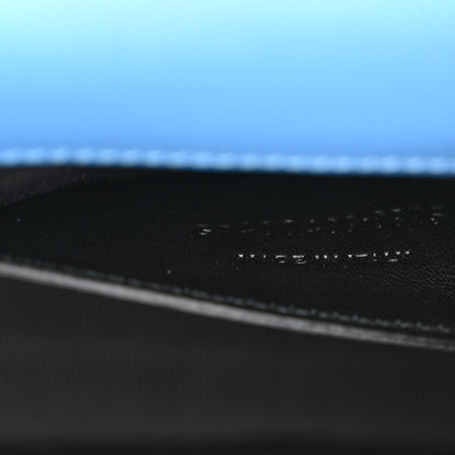 Saint Laurent Grain De Poudre Classic Kate Monogram Clutch Blue Clair 7 of 11