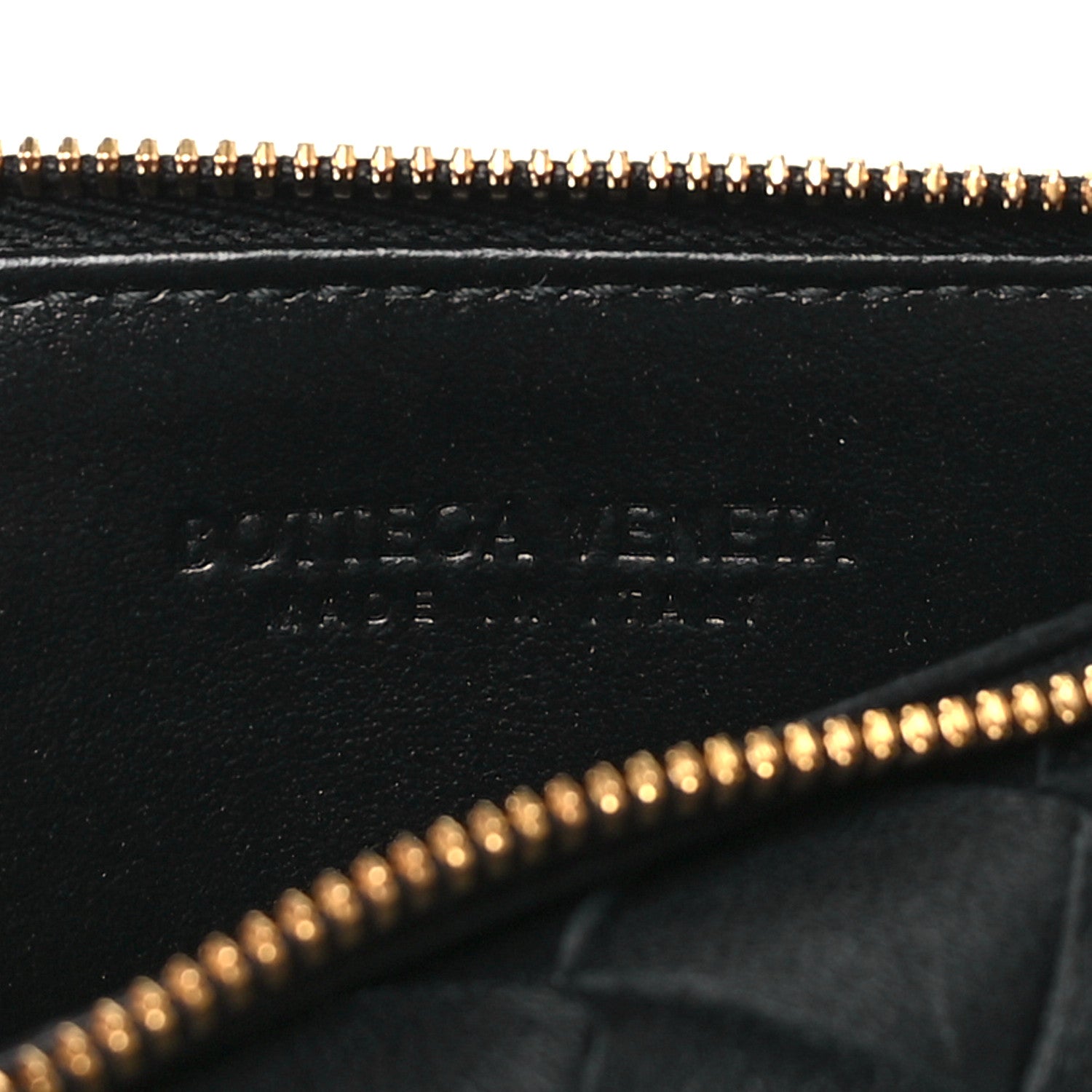 Bottega Veneta Nappa Intrecciato Andiamo Flap Card Case Black 6 of 8
