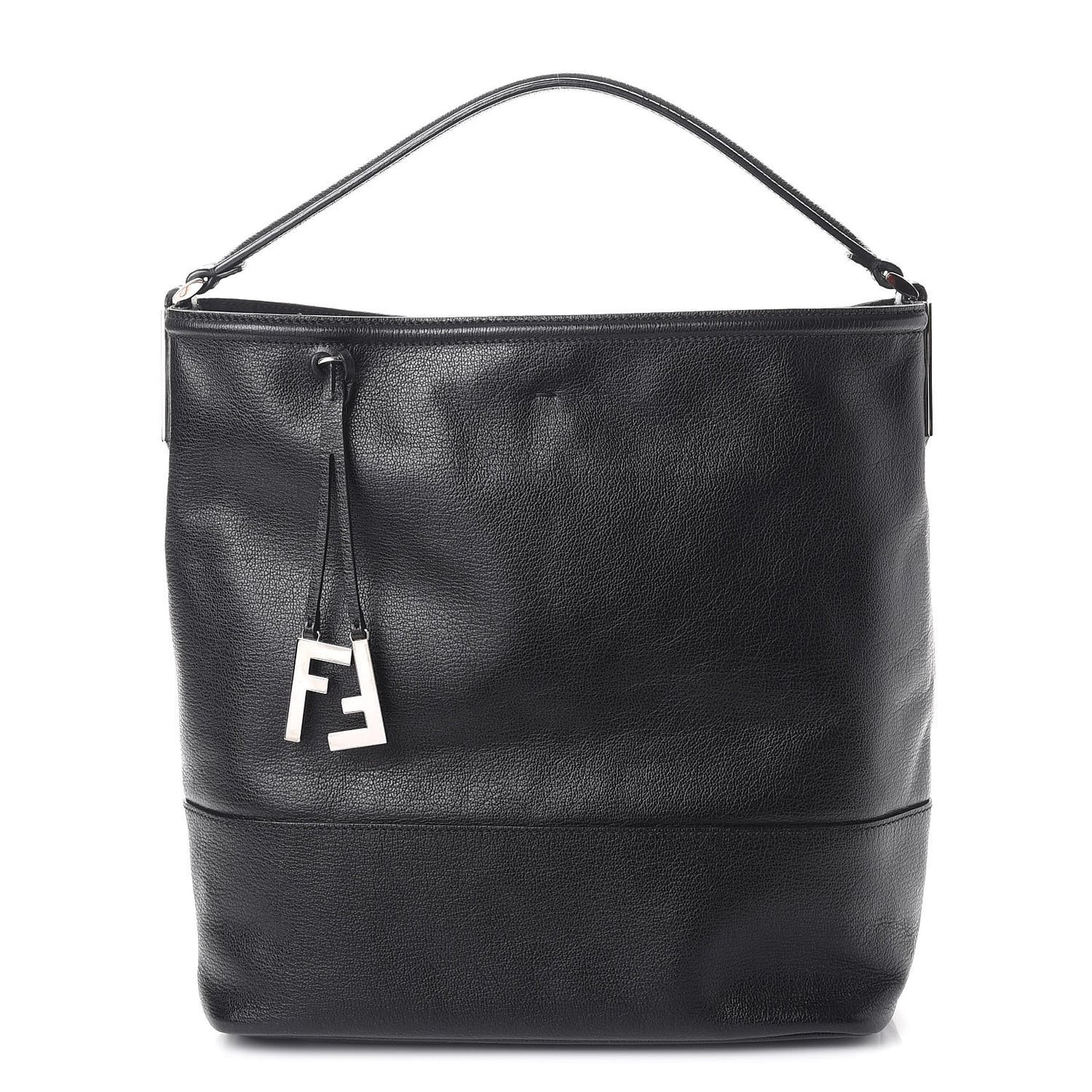 Calfskin 2Jours Bucket Bag Black