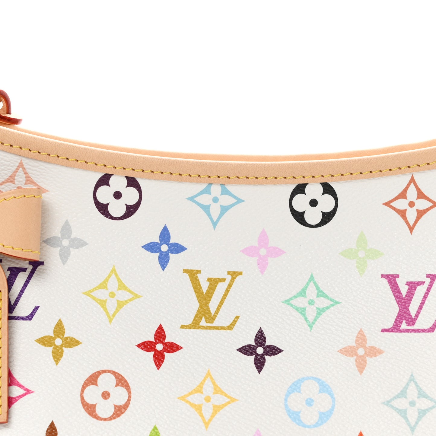 LV X TM Monogram Multicolor CarryAll East West White