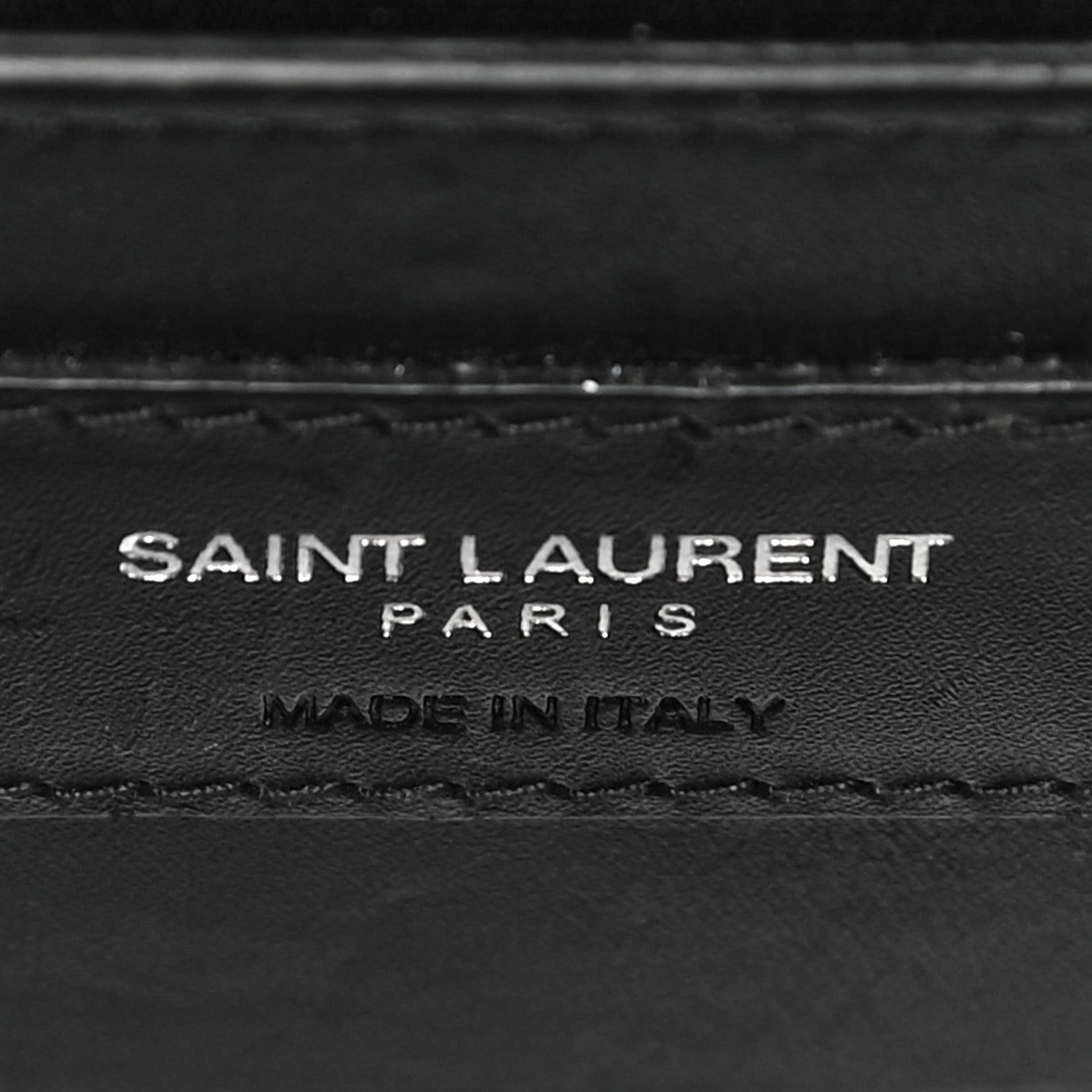 Saint Laurent Grain De Poudre Small Classic Monogram Kate Tassel Satchel Black 6 of 10