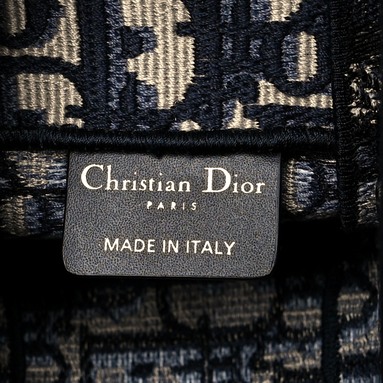 Christian Dior Oblique Small Diorcamp Bag Blue 7 of 10