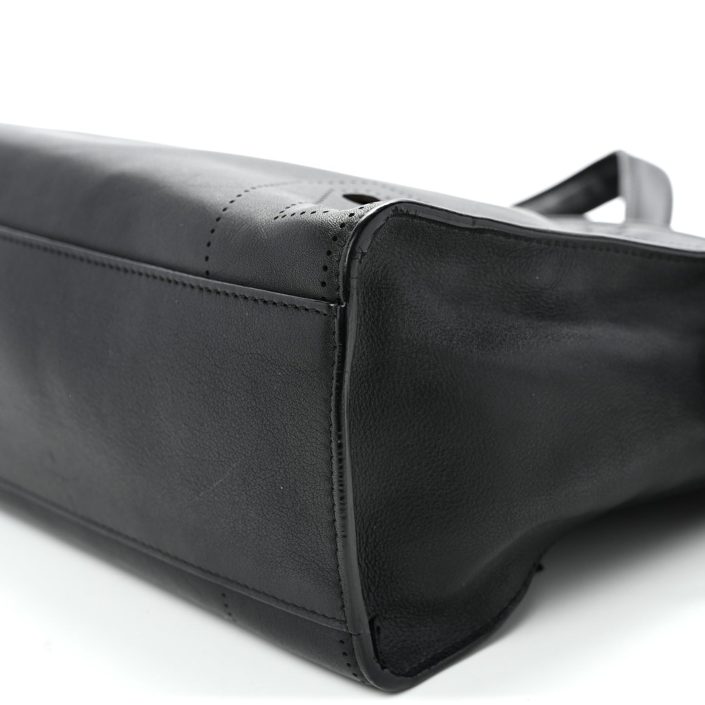 Veau Soyeux Perforated Blackout Hardware S City Black