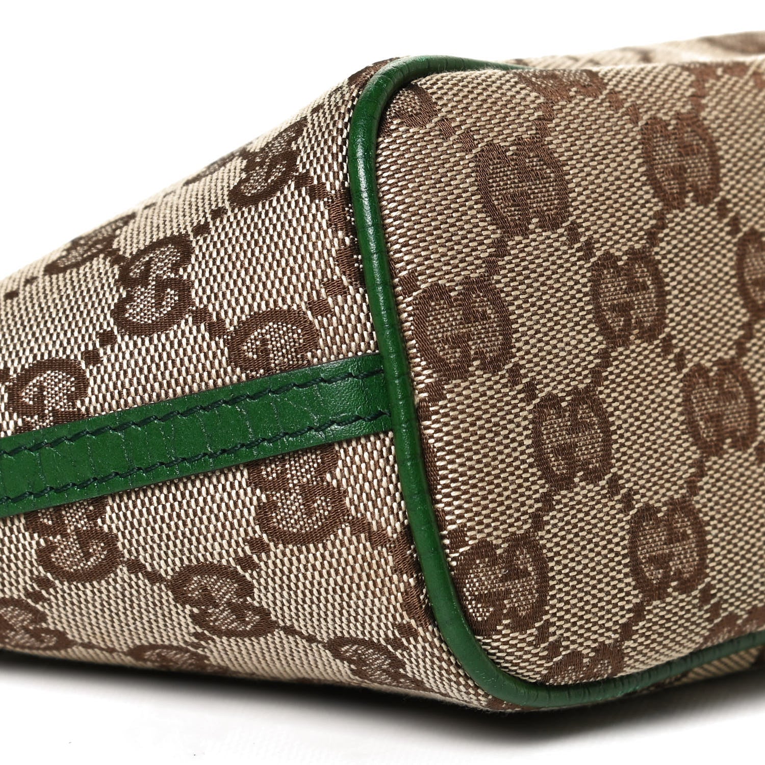 Gucci Monogram Boat Pochette Green 8 of 12
