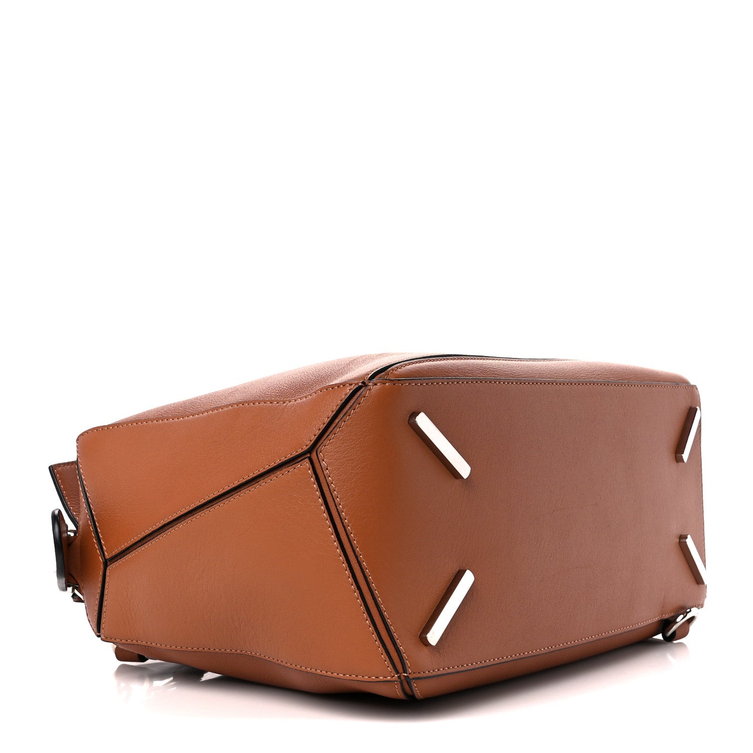 Loewe Calfskin Medium Puzzle Bag Tan 4 of 11