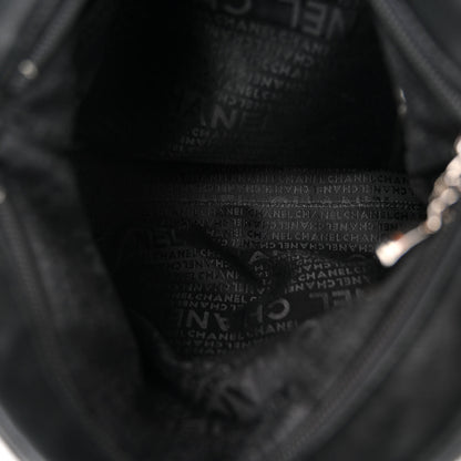 Chanel Lambskin Stitched Medium Ultimate Soft Tote Black 6 of 12