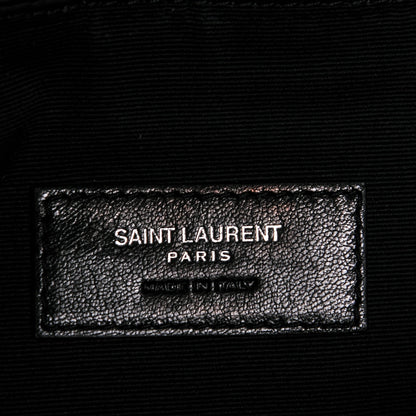 Saint Laurent Calfskin Y Quilted Monogram Loulou Shoulder Bag Black 8 of 8