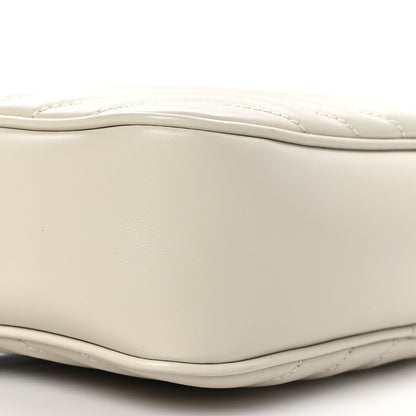 Saint Laurent Calfskin Matelasse Monogram Lou Camera Bag Crema Soft 9 of 10