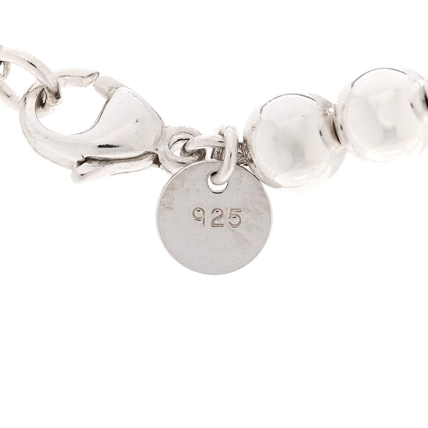 Sterling Silver Hardwear Graduated Ball Necklace