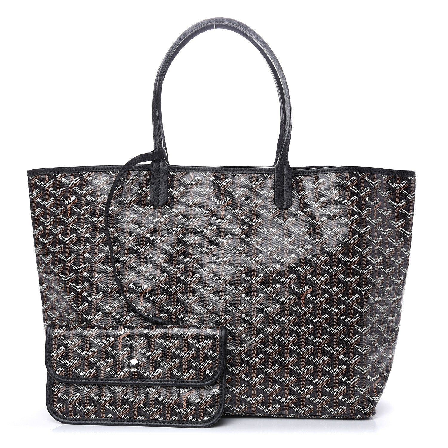 Goyard Goyardine Saint Louis PM Black 1 of 9