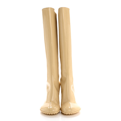 Bottega Veneta Patent Lambskin Atomic Boots 39 Rubber 2 of 7