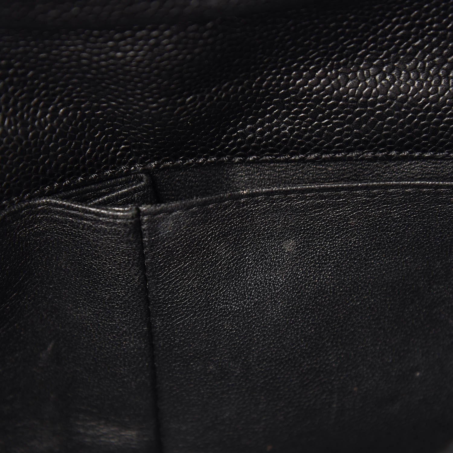 Chanel Caviar Quilted East West Flap Black 8 of 11