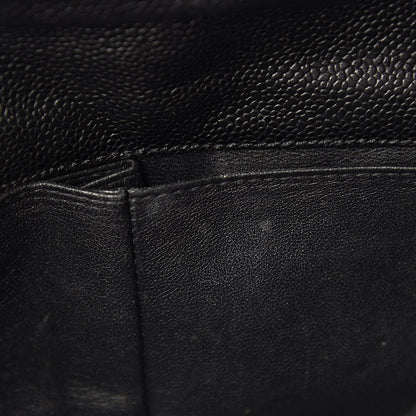 Chanel Caviar Quilted East West Flap Black 8 of 11