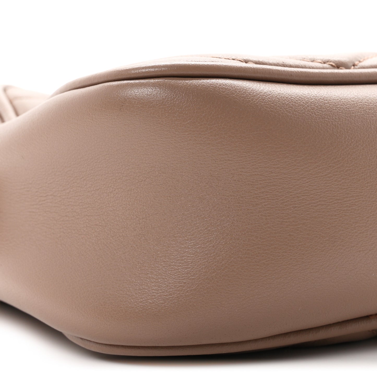 Calfskin Matelasse Small GG Marmont Chain Shoulder Bag Porcelain Rose