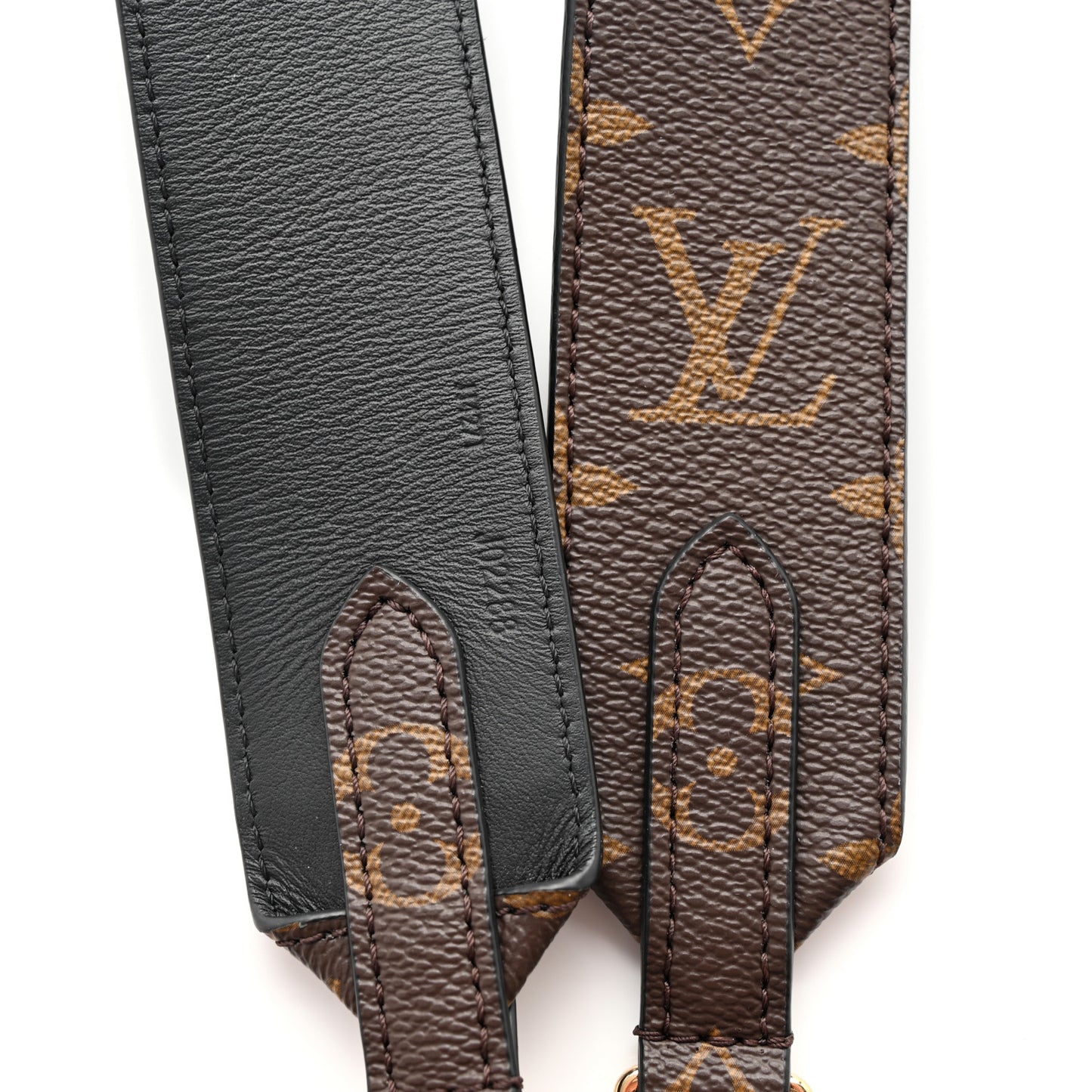 Monogram Bandouliere Shoulder Strap Black