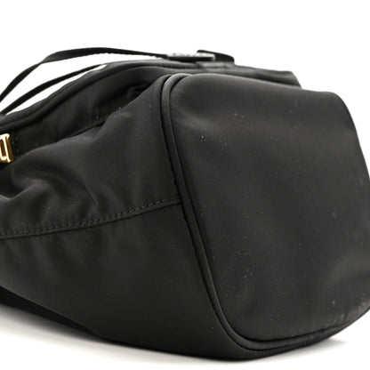 Prada Re-Nylon Duet Drawstring Shoulder Bag Black 9 of 11