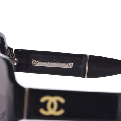 Chanel Square Summer CC Sunglasses 5230Q Black 6 of 7
