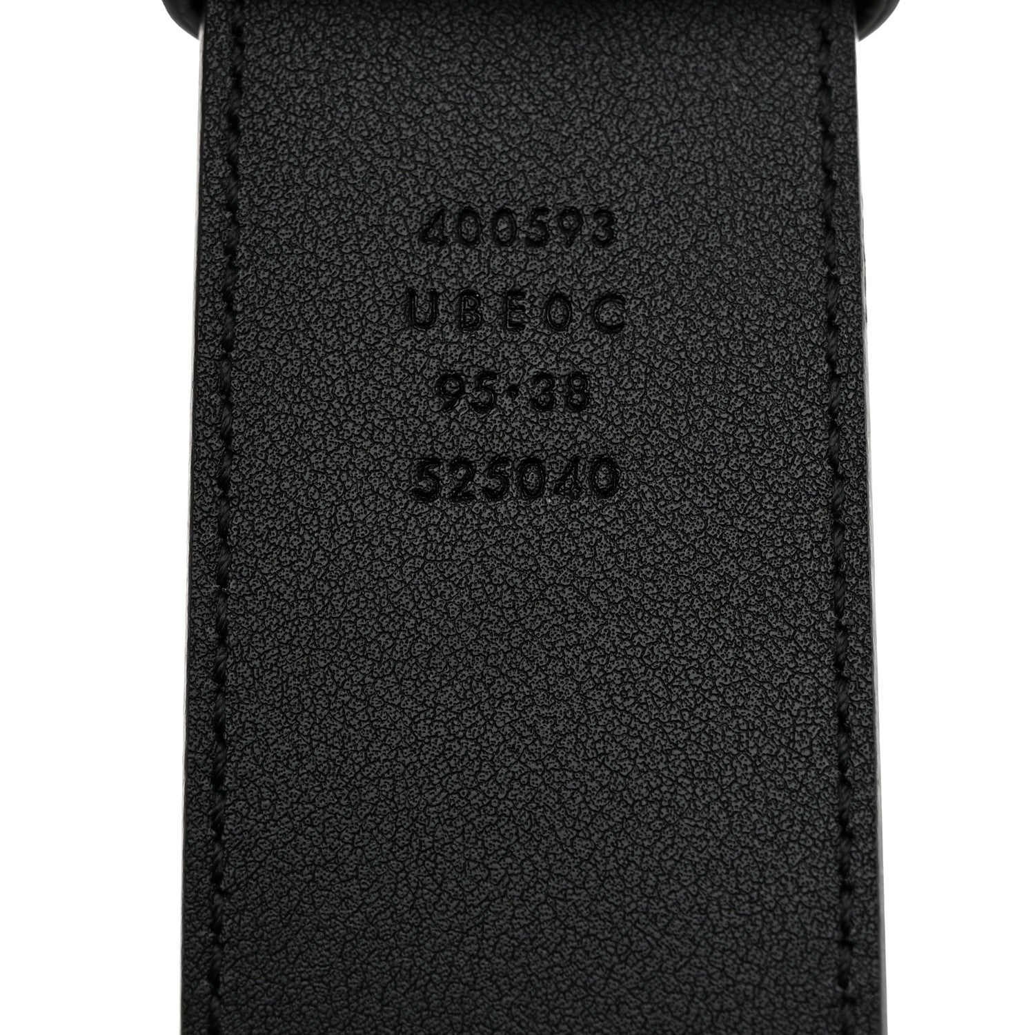 Gucci x Ken Scott Calfskin Double G 40mm Belt 95 38 Black Multicolor 3 of 6
