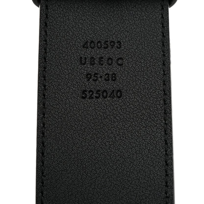 Gucci x Ken Scott Calfskin Double G 40mm Belt 95 38 Black Multicolor 3 of 6