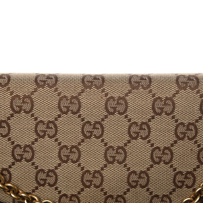 Gucci Monogram Studded Large Horsebit Clutch Dark Brown 15 of 15
