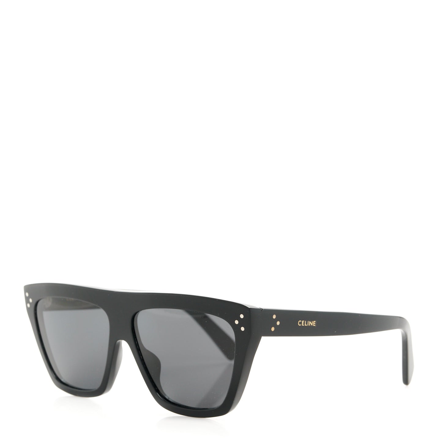 Acetate Square Sunglasses CL40256I Black