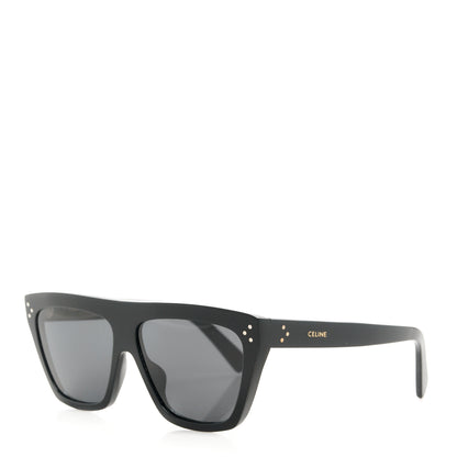 Celine Acetate Square Sunglasses CL40256I Black 1 of 9