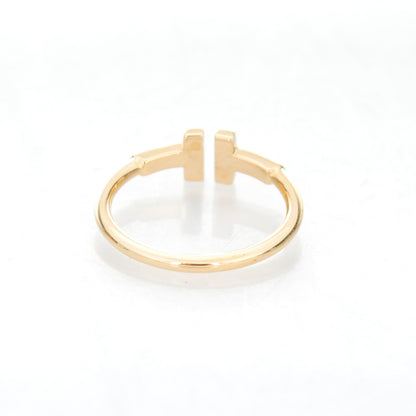 Tiffany 18K Yellow Gold T Wire Ring 6 3 of 5