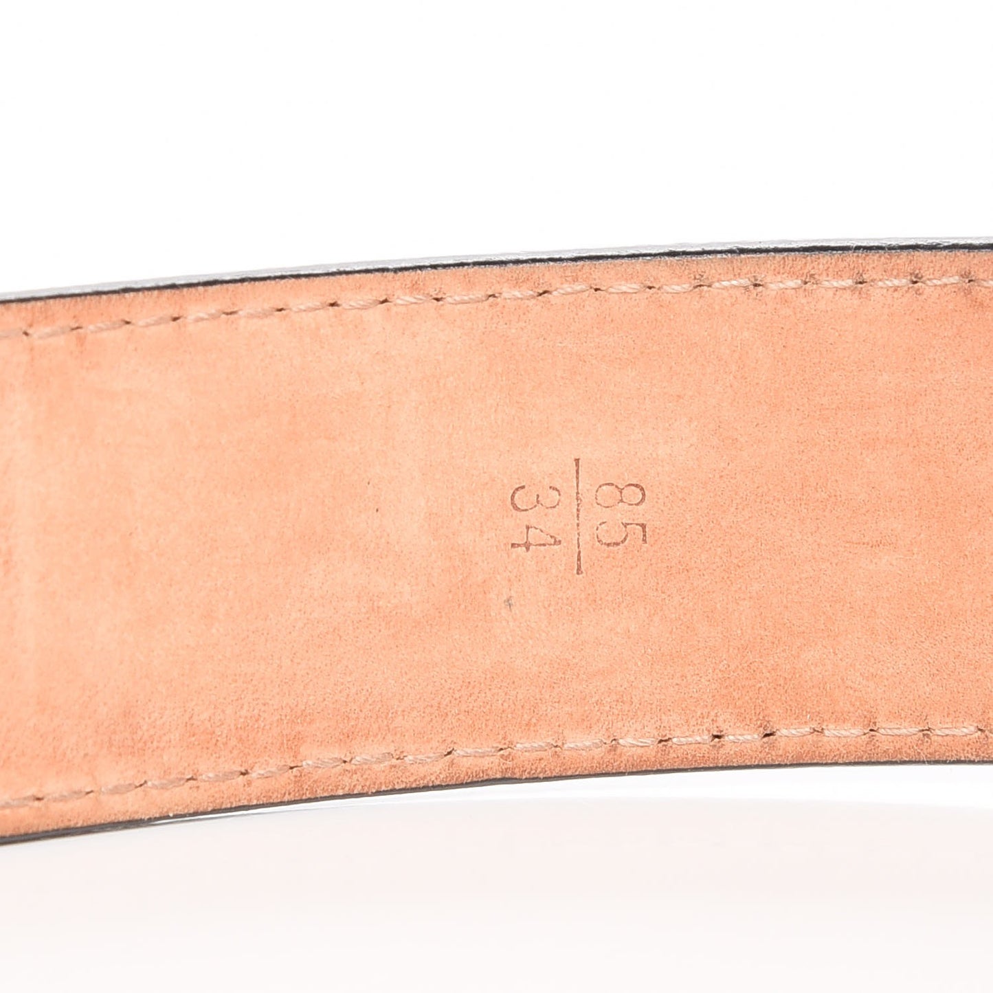 Epi 30mm LV Initiales Belt 85 34 Black