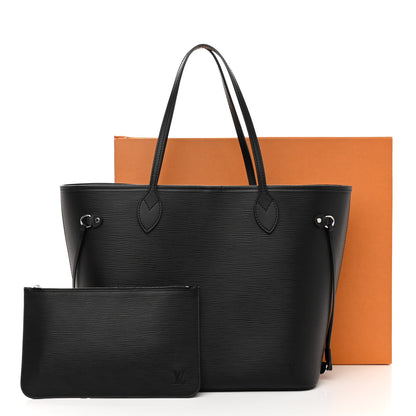 Louis Vuitton Epi Neverfull MM Black 11 of 11