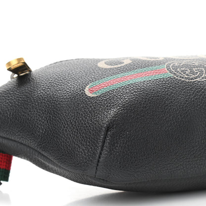 Gucci Grained Calfskin Small Logo Belt Bag Black 17 of 19