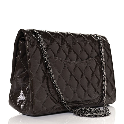 Chanel Patent Caviar Quilted 2.55 Reissue 226 Flap Brown 8 of 40
