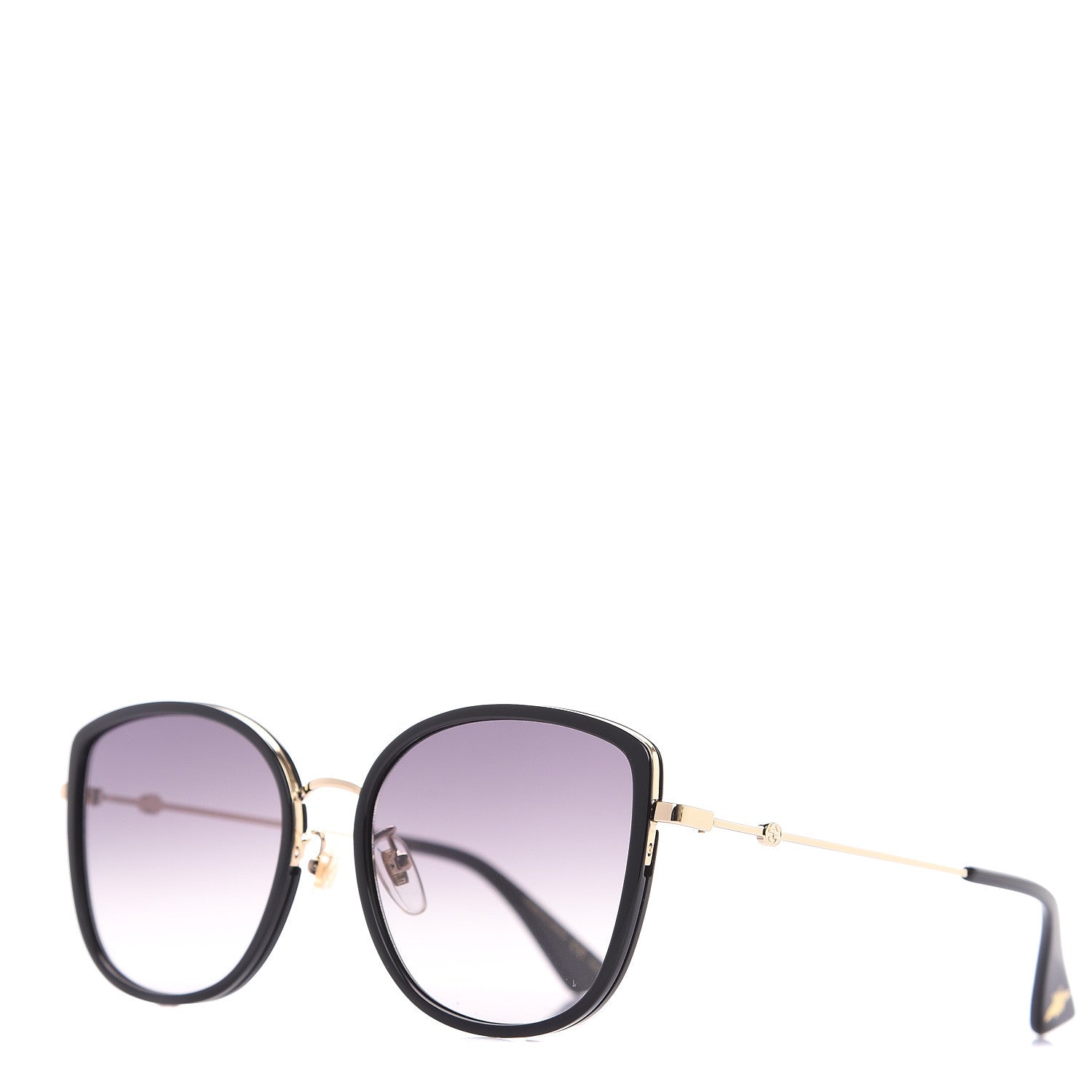 Gucci Cat Eye Sunglasses GG0606SK Black 1 of 6