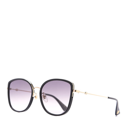 Gucci Cat Eye Sunglasses GG0606SK Black 1 of 6