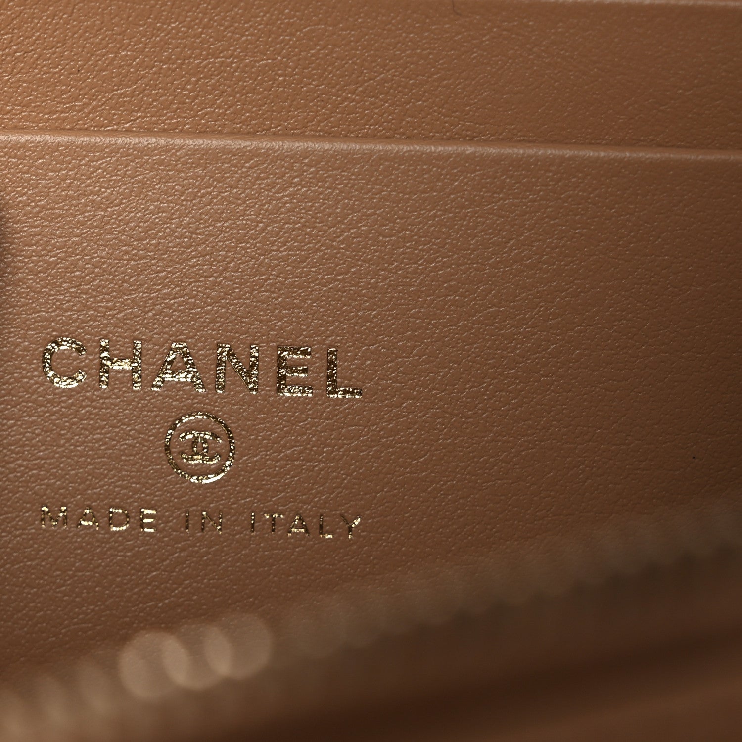 Chanel Caviar Quilted Trendy Handle Slim Vanity Beige 6 of 11