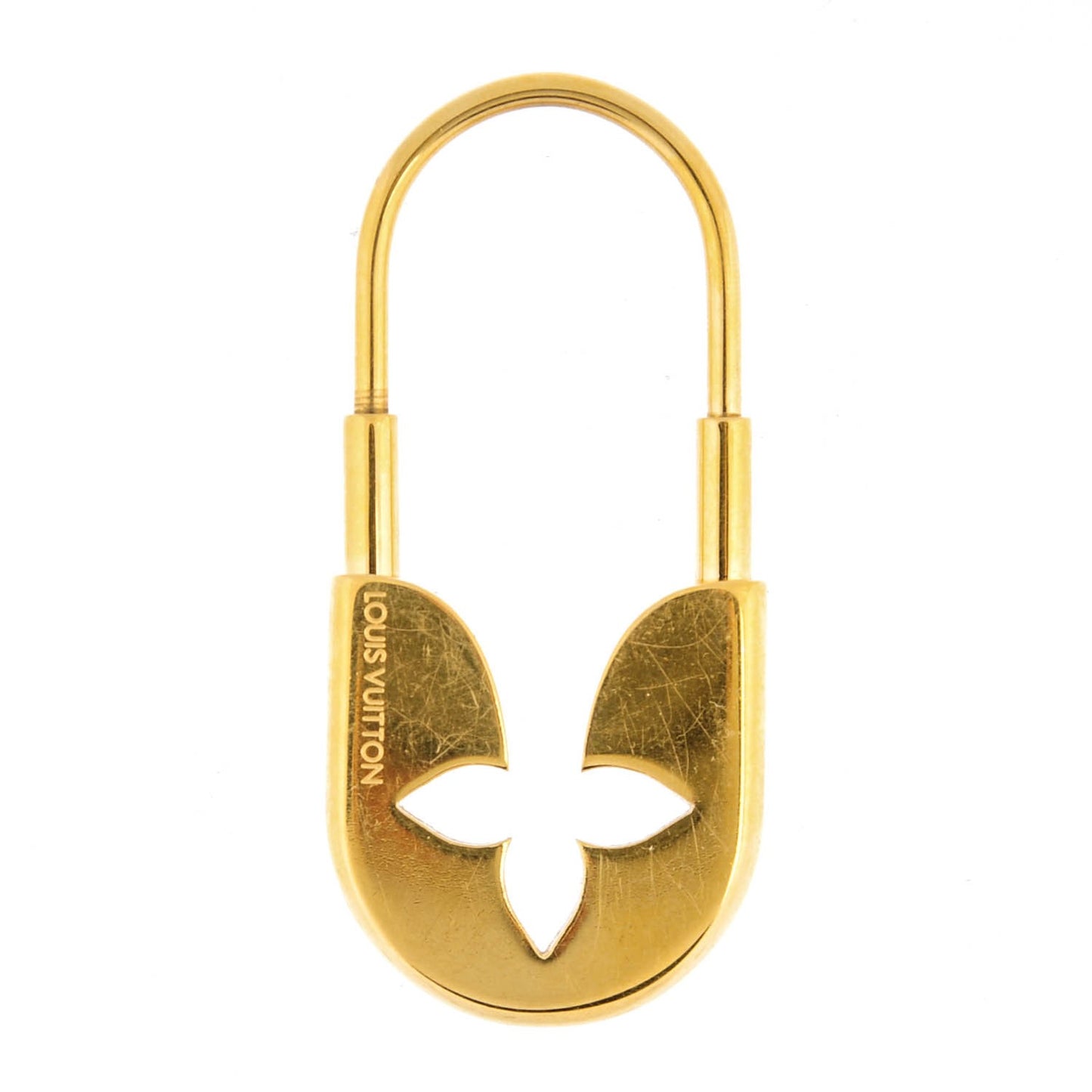 Couture Safety Pin Key Holder Gold