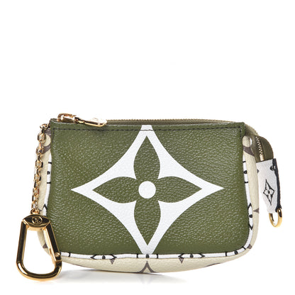 Louis Vuitton Monogram Giant Micro Pochette Accessories Kaki White 1 of 8