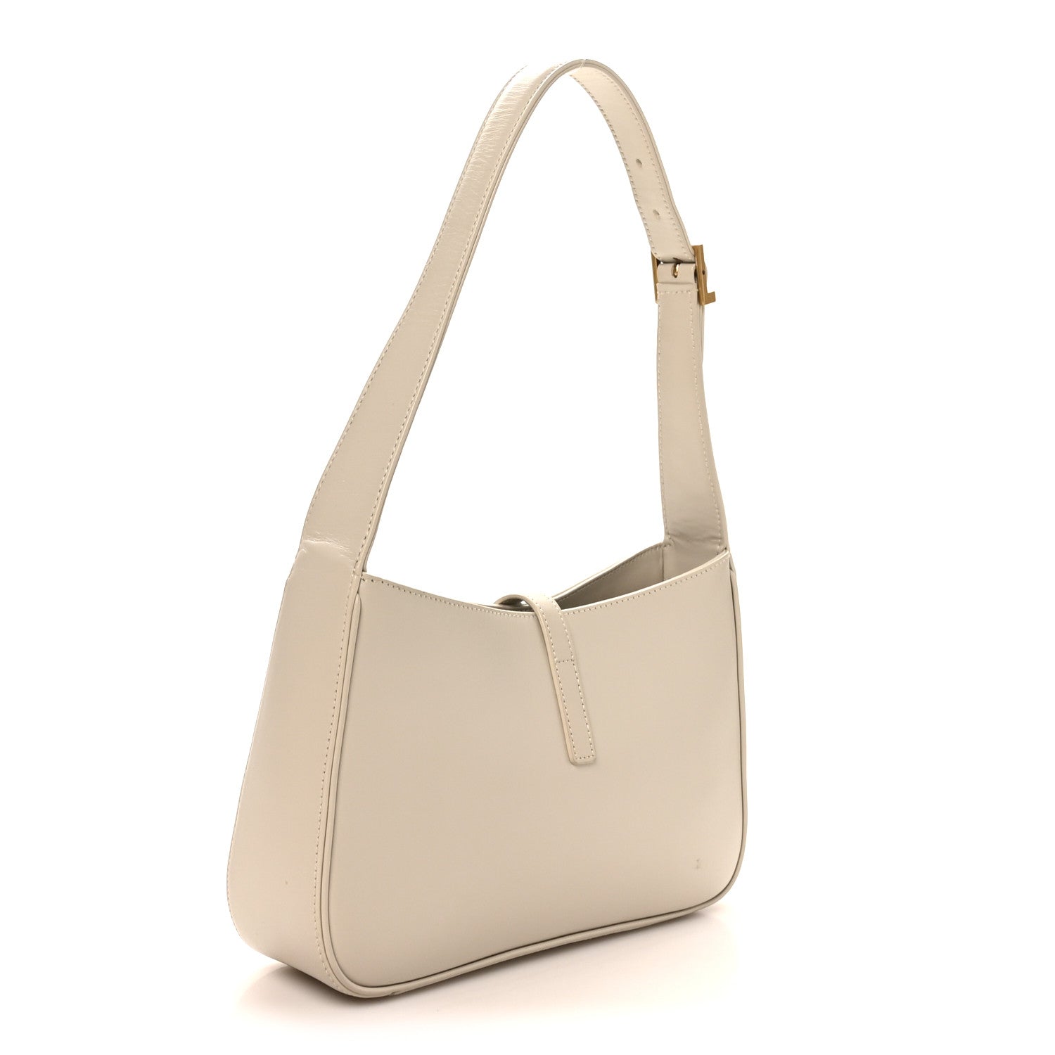 Saint Laurent Smooth Calfskin Le 5 A 7 Hobo Crema Soft 3 of 10