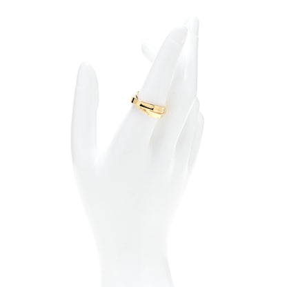 Tiffany 18K Yellow Gold 1837 Interlocking Circles Ring 56 7.5 2 of 5