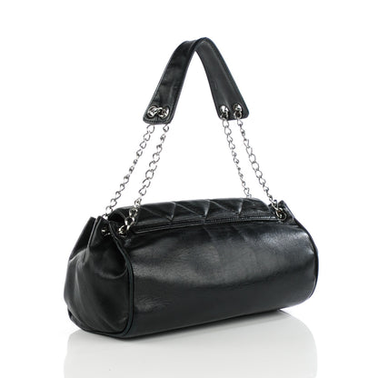 Chanel Calfskin Quilted Accordion Flap Black 3 of 7