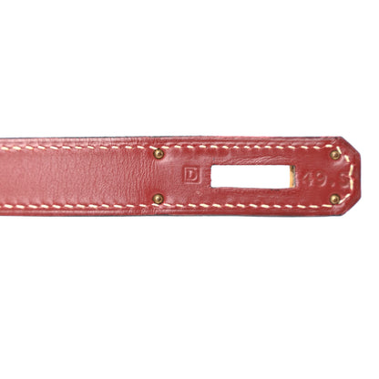 Hermes Chamonix Kelly Sellier 32 Rouge H 7 of 12