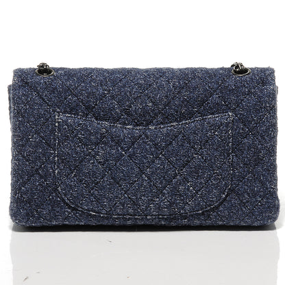 Chanel Tweed 2.55 Reissue 226 Flap Blue 7 of 8