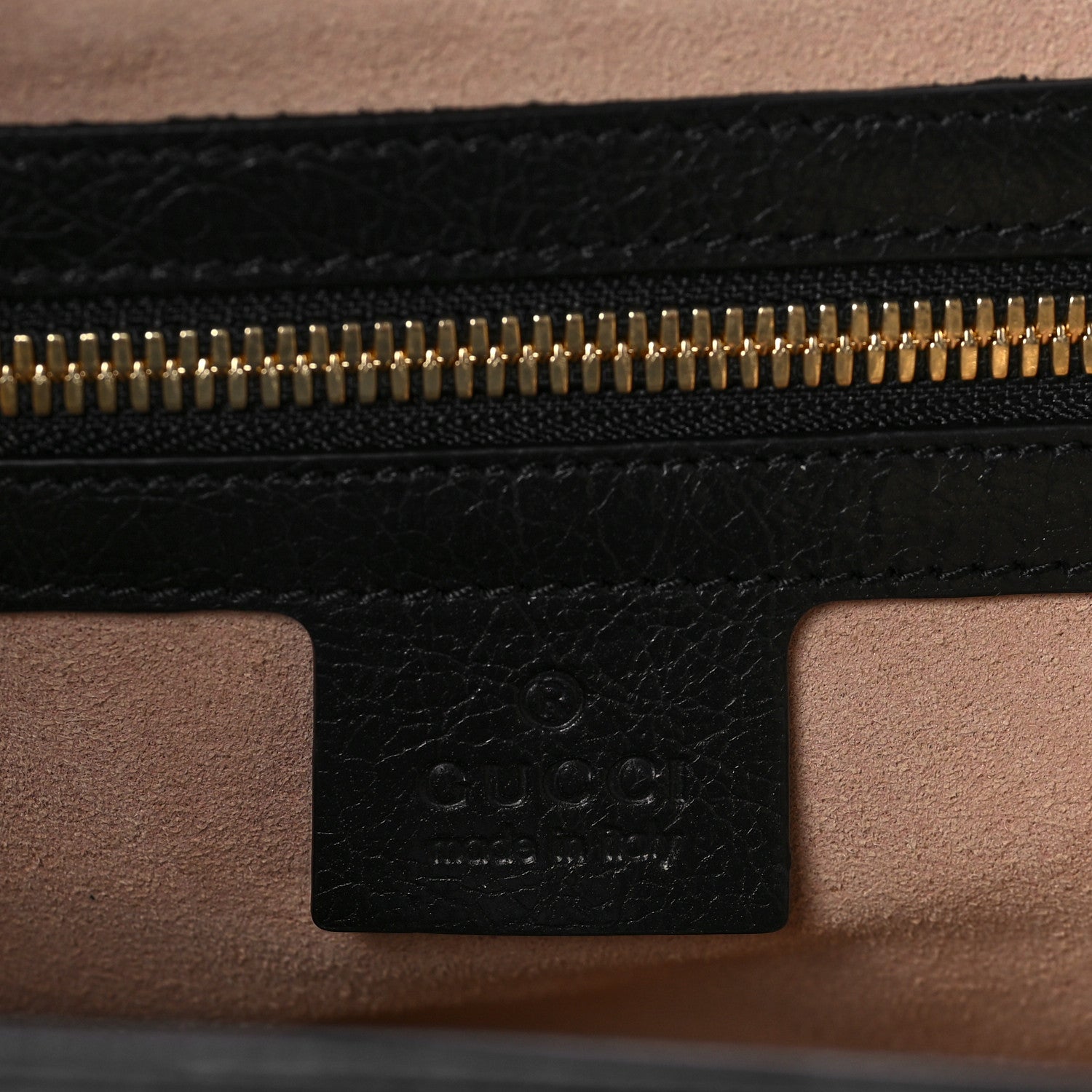 Gucci Calfskin Zumi Backpack Black 5 of 7
