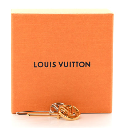 Louis Vuitton Monogram Baby Louise Barrette Set 4 of 4