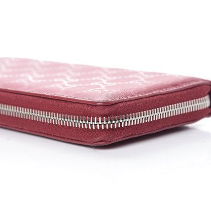 Gucci Imprime Monogram GG Pierce Zip Around Wallet Red 13 of 14